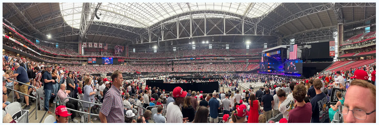 The author attended Charlie Kirk’s funeral.