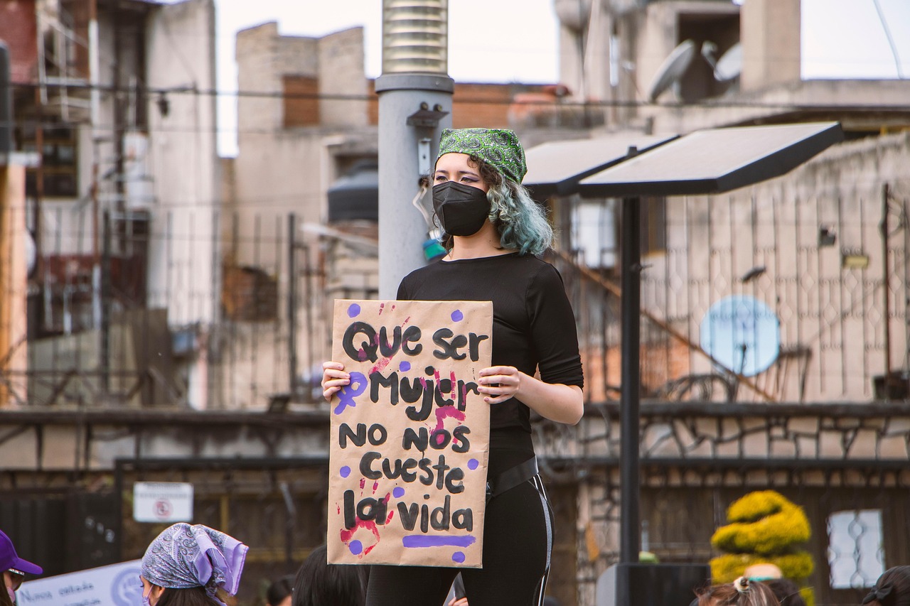 "That being a woman does not cost us our lives"